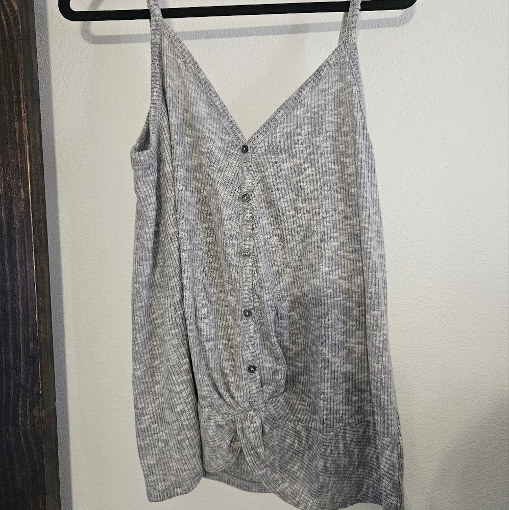 Button Tank Top